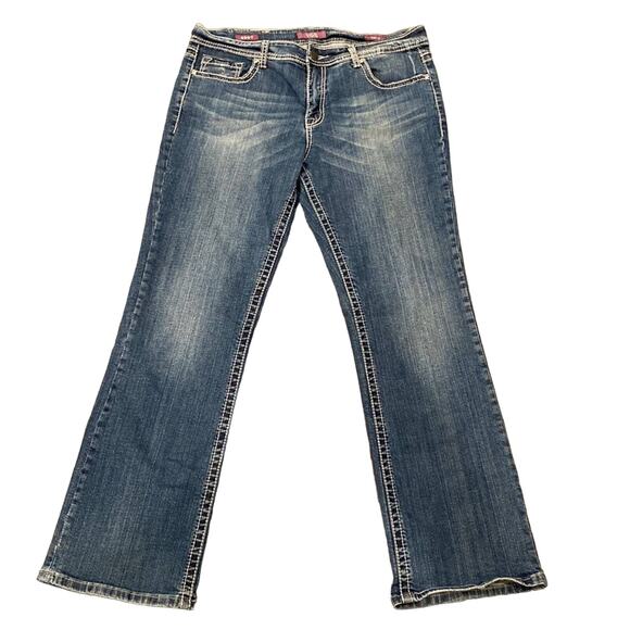 VGS Denim Women's Boot Jeans Medium Wash Size 14 - Picture 2 of 12